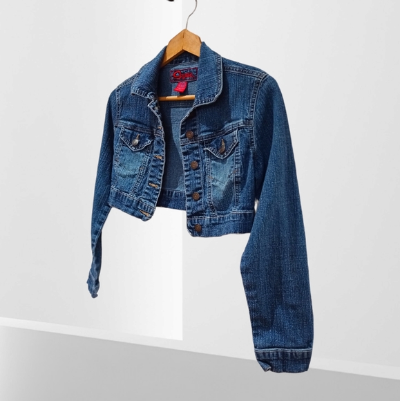 Star Jeans Women's Denim Dark Wash Cropped Jacket - Picture 14 of 16